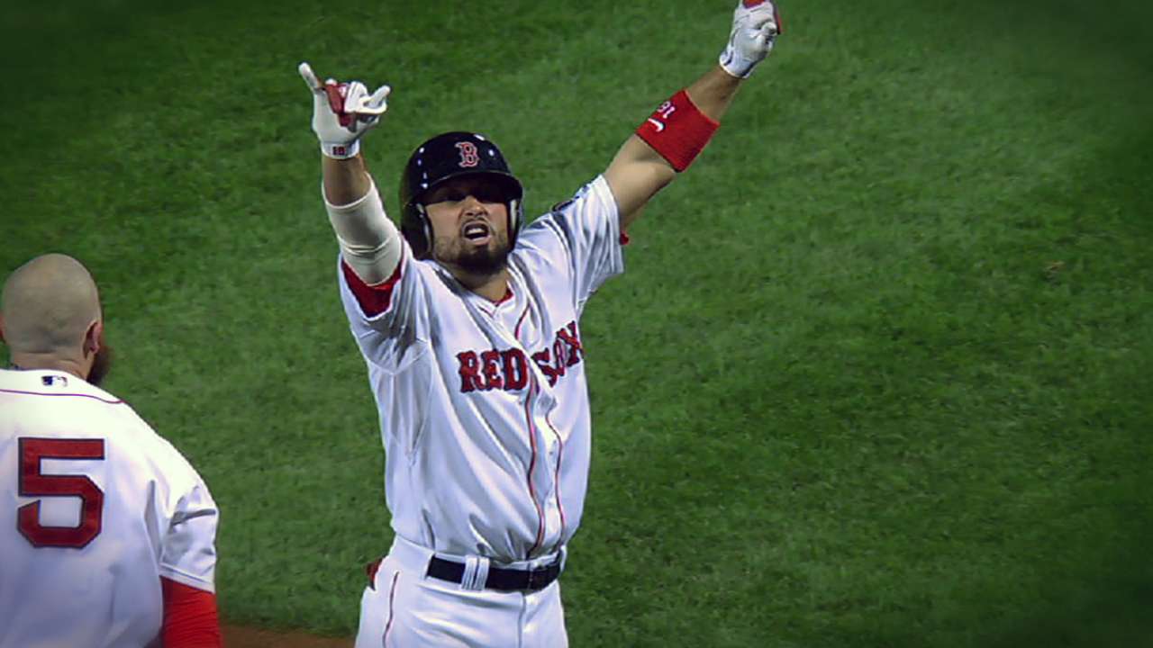 Victorino's clutch grand slam