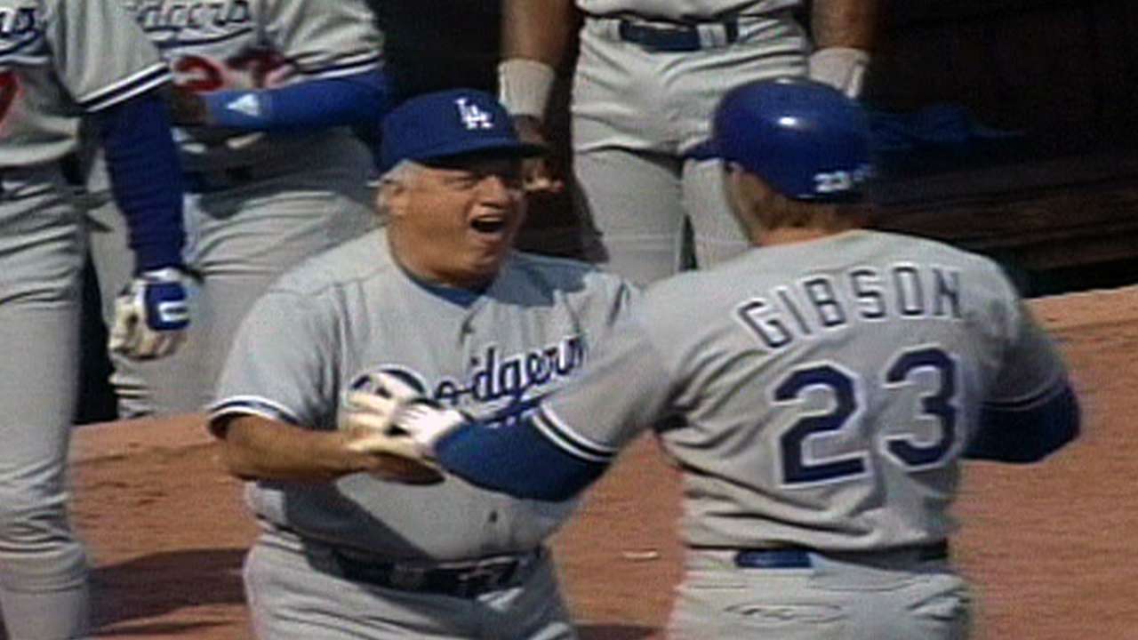 Gibson's homer pads lead