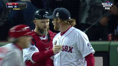 Red Sox rolling with nine straight World Series wins