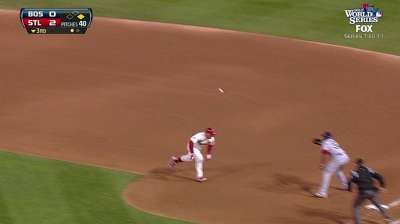 Red Sox prevent Cards from capitalizing on mistake