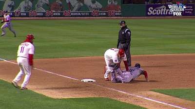 No obstructing the fun of this World Series