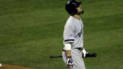 Pedroia, Ortiz move up in lineup with Victorino out
