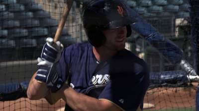 Athletic Haniger shows why he's on fast track in Arizona