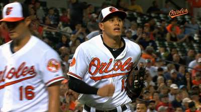 Machado, O's rewarded for standout D by Wilson