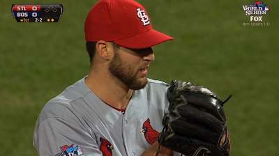 Cards' rookie pitchers set several postseason marks