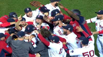 Red Sox's celebration even sweeter at Fenway Park