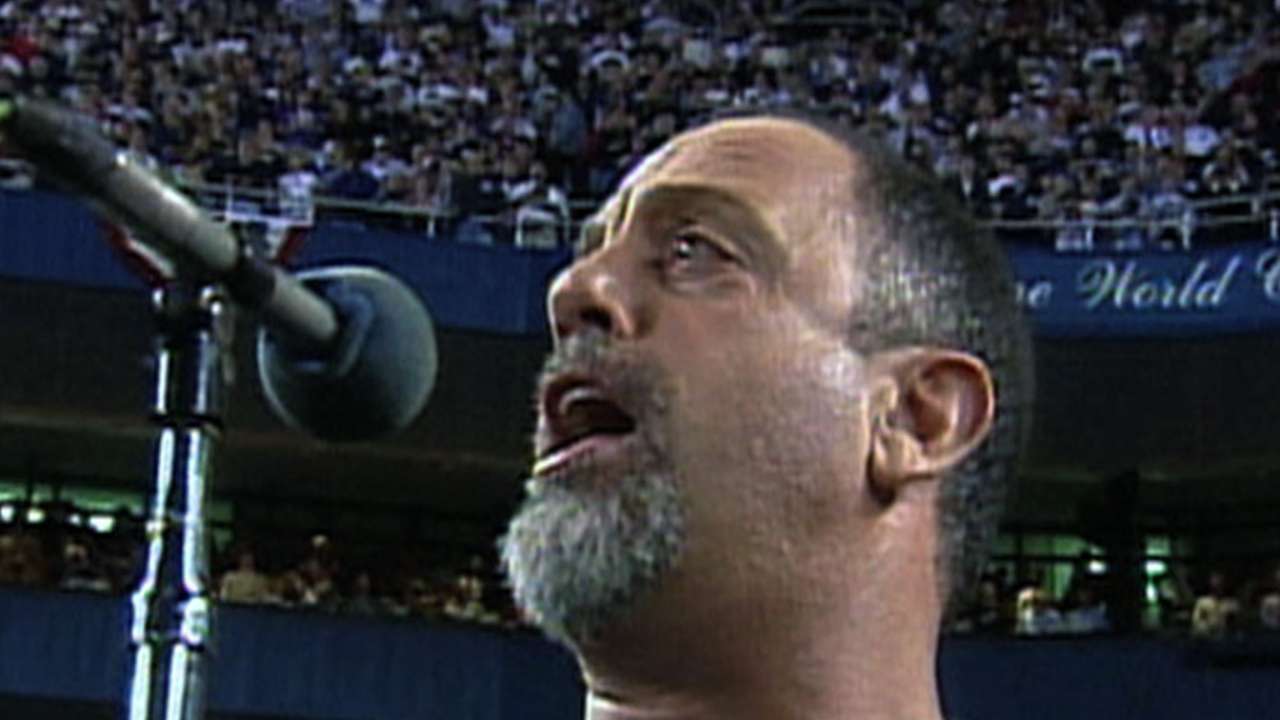 Joel to sing national anthem before Game 3