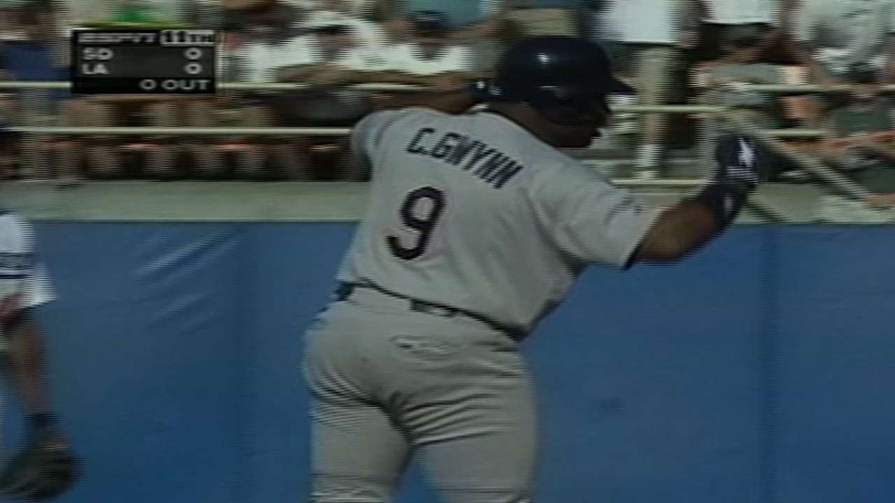 Chris Gwynn's two-run double