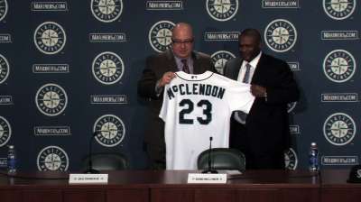 Mariners introduce new manager McClendon