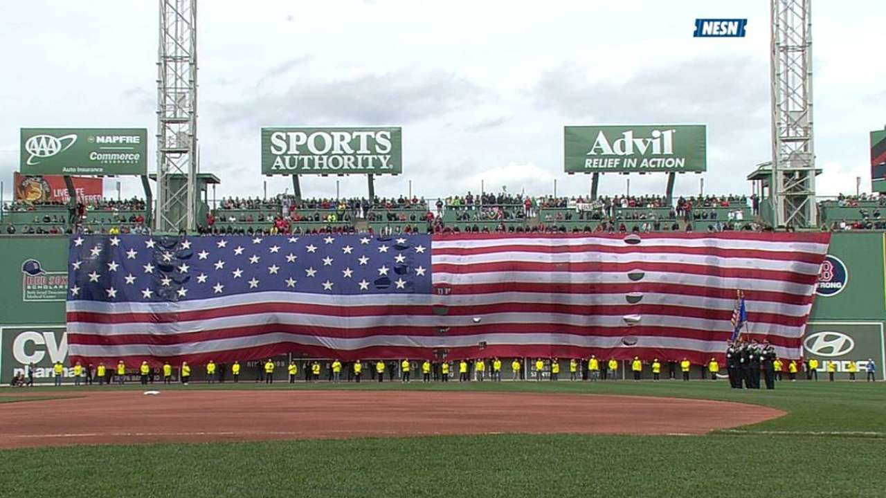 Emotional Fenway Park ceremony was pitch-perfect