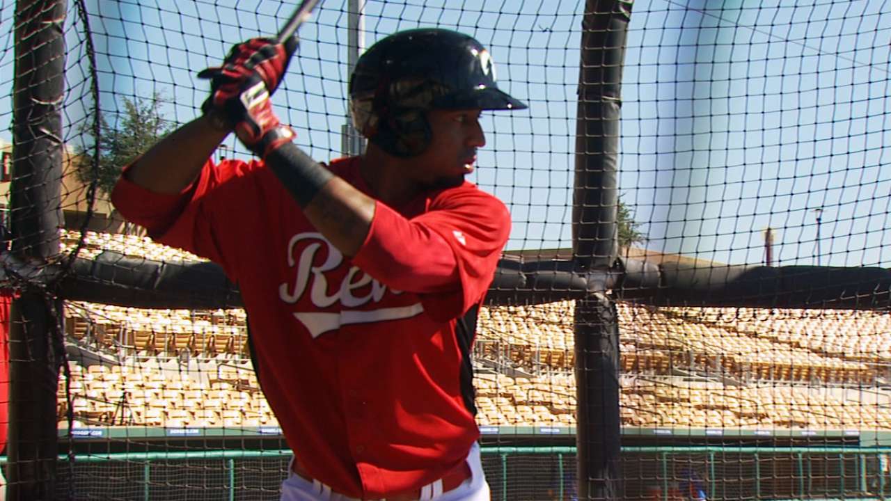 Reds like progress of prospect Rodriguez