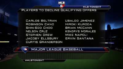 All qualifying offers declined; Draft order clearer