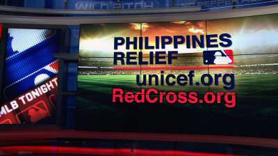 MLB donates to typhoon relief, asks fans to join
