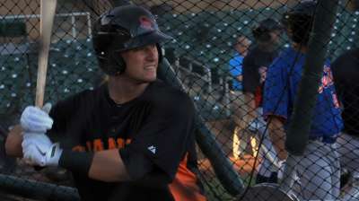 Giants prospect Susac shows progress at catcher