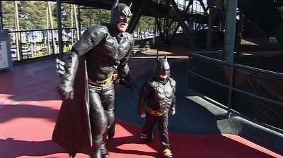 Batkid to the rescue: Child's wish comes true