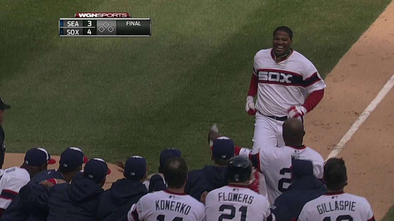 Viciedo sella triunfo de White Sox con HR en la 10ma