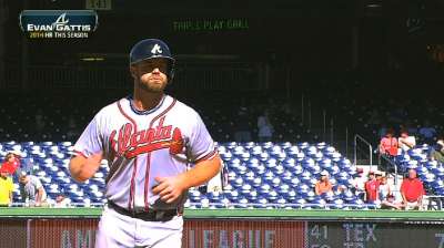 Braves have Gattis to fill void left by McCann