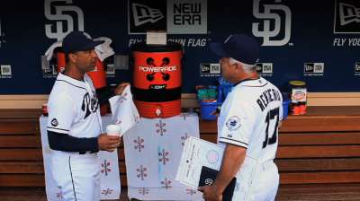 Nearly a month after hire, relatable Renteria introduced