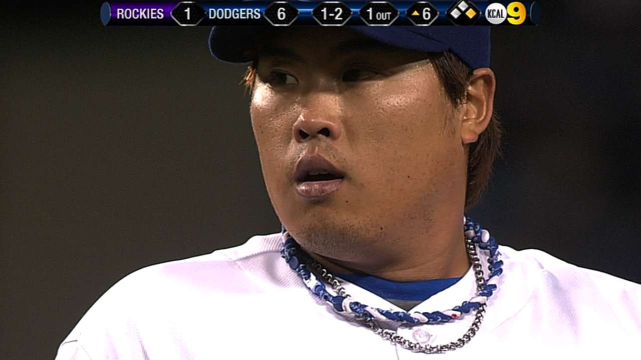 Hanley y Ryu se llevaron la noche contra Rockies