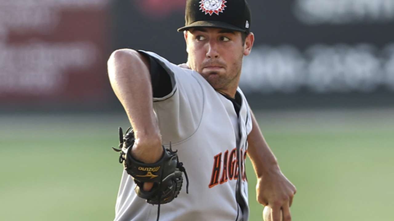 Ray ranked 10th-best lefty pitching prospect