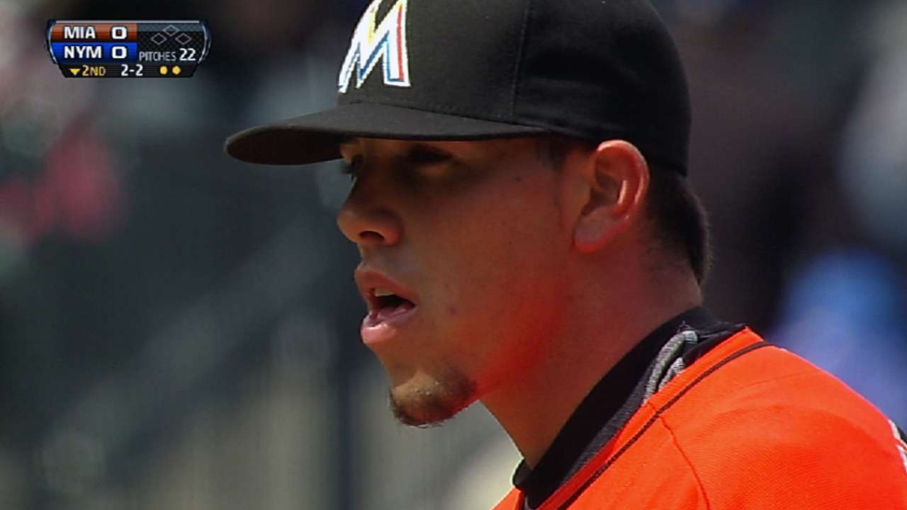 Fernandez cool and collected in history-making debut