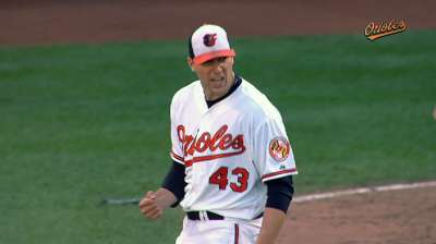 Johnson eager to join talented A's bullpen