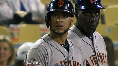 Giants feel no pressure to upgrade left field