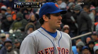 GIBBYs honor Harvey as Breakout Pitcher of Year