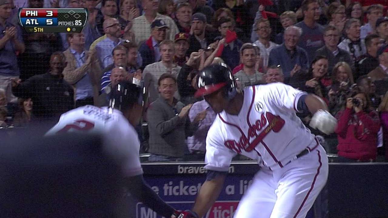 Opening Day 2013 stands out for Justin Upton