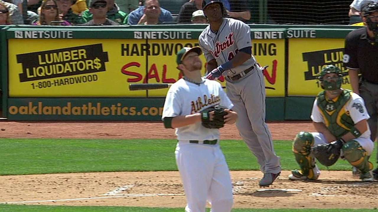 Ballpark can't contain homer-happy Tigers