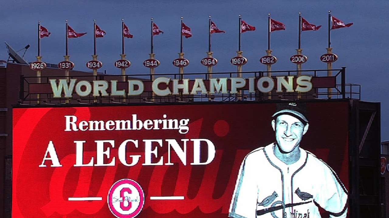 Cards dedicate Friday's game to Stan the Man