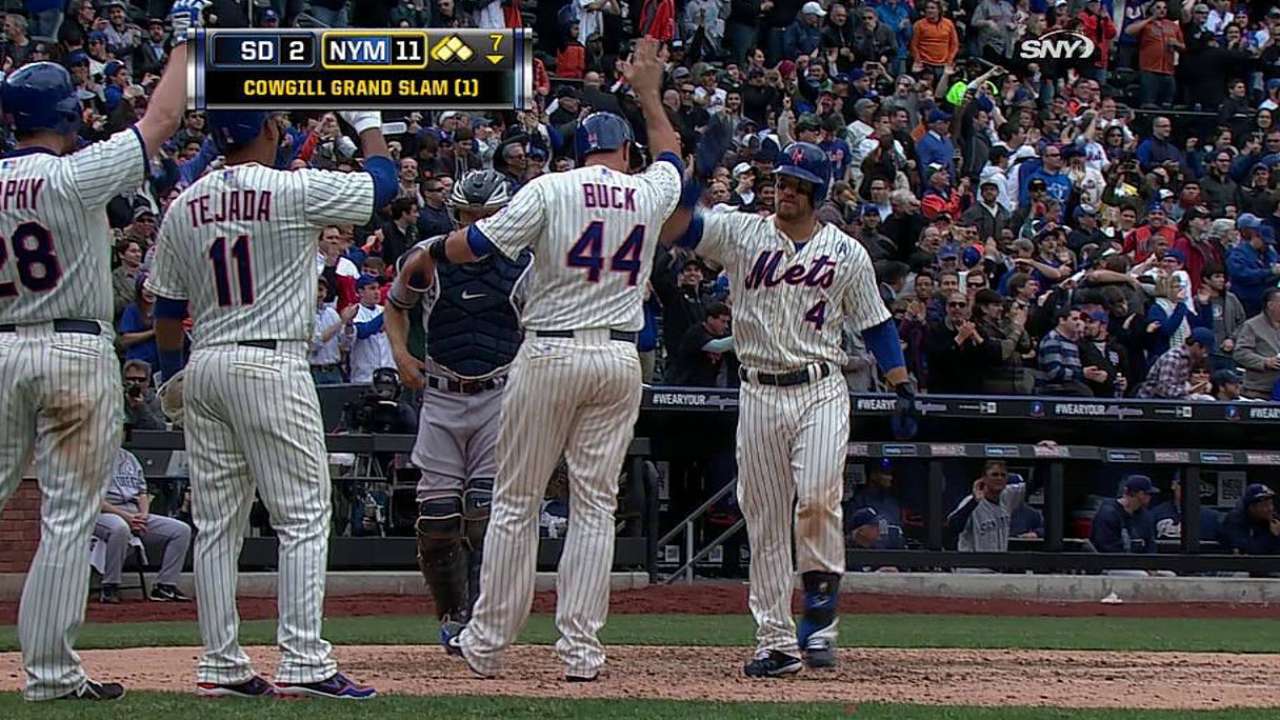 Mets arrancan con paliza sobre Padres en casa
