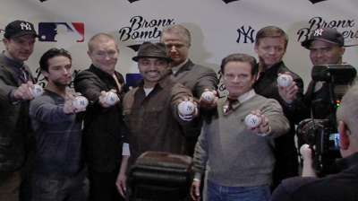 'Bronx Bombers' tells Yankees' tale on Broadway