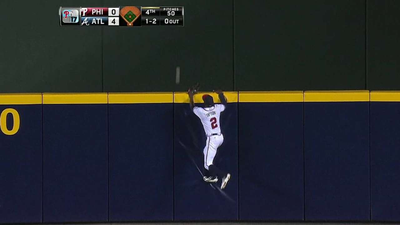 Poder de Bravos fue mucho para Filis en Atlanta