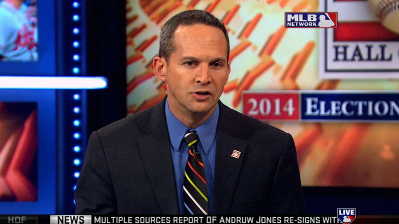 No votes for Casey in lone appearance on Hall ballot