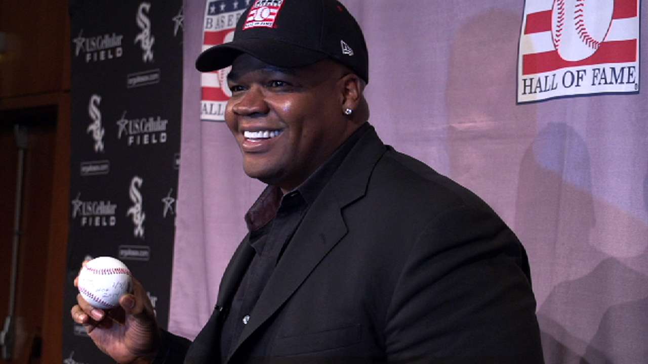Hurt's so good: Thomas elected to Hall of Fame