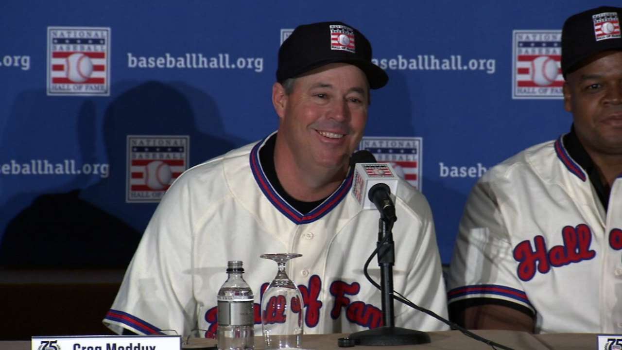 Maddux's guile, precision led to Hall of Fame