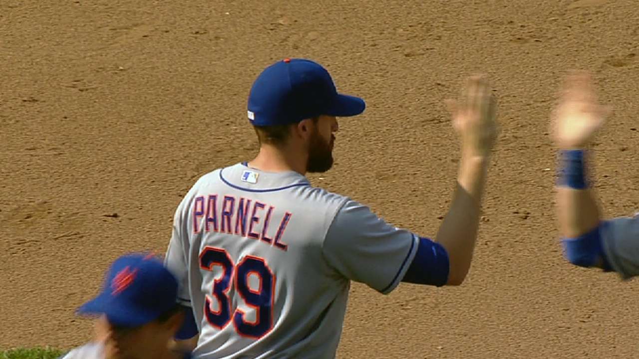 Setting minds at ease, Parnell conveys optimism