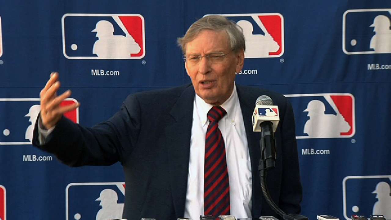 Big day for replay just start of Selig's last year
