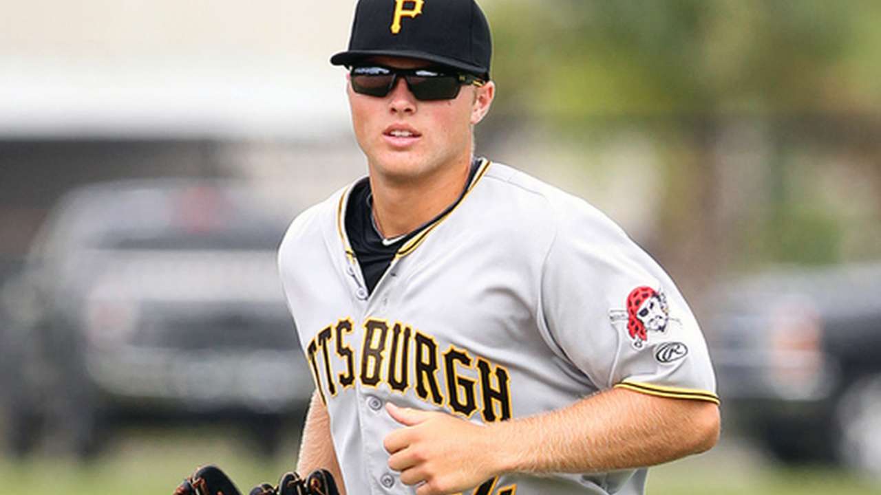 Meadows hits first homer off fellow touted prospect