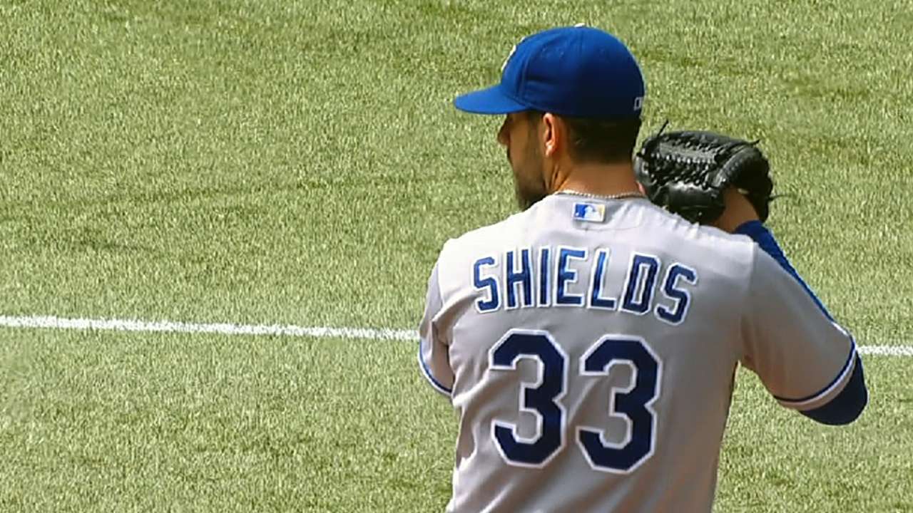 Starting Opening Day commonplace for Shields