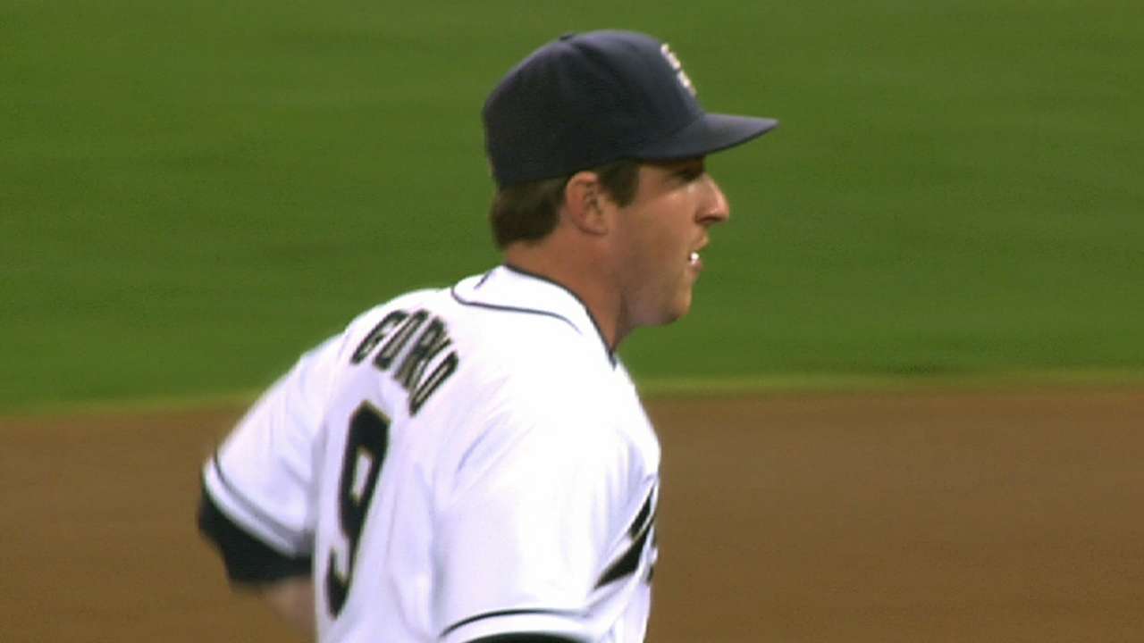 Gyorko eager to work with Cabrera at camp
