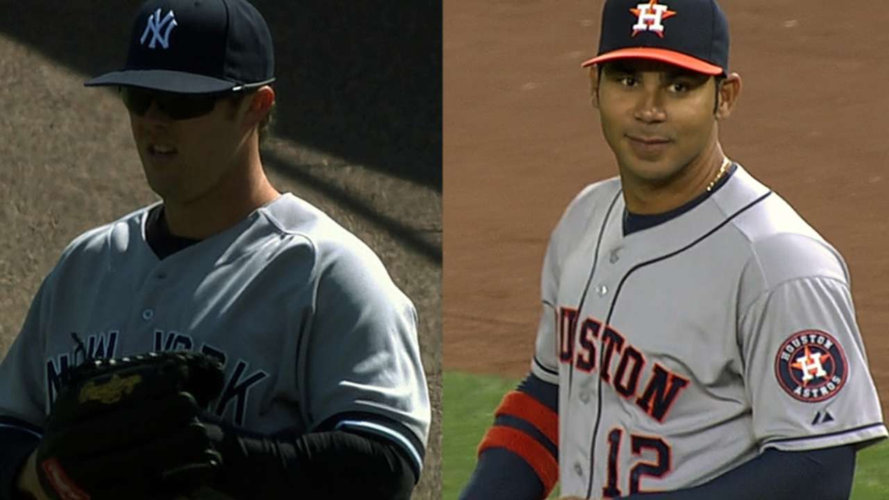 Pena focused on earning spot with Angels