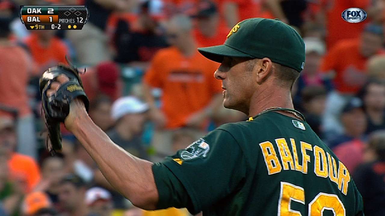 Balfour looking forward to encore with Rays