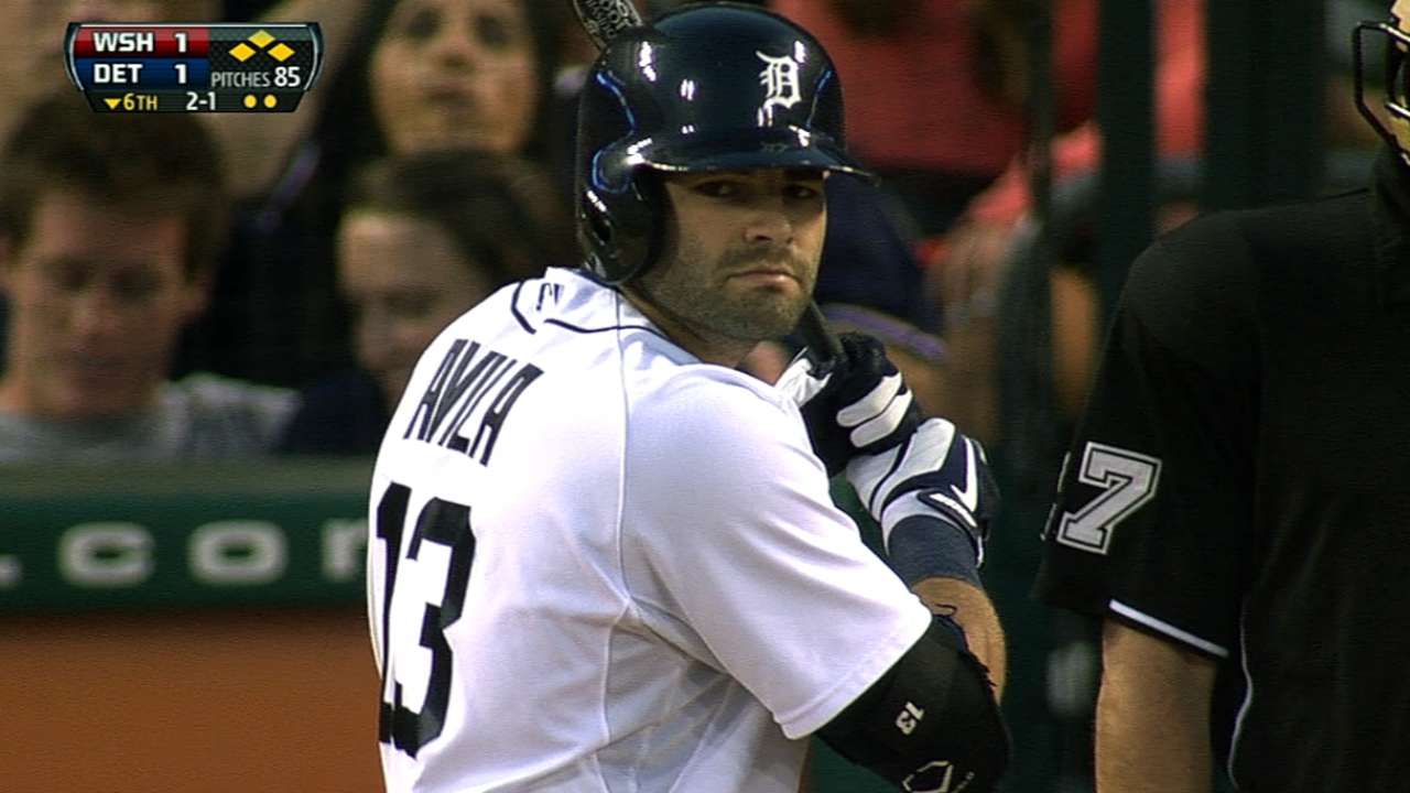 Tigers' deal with Avila clears arbitration slate