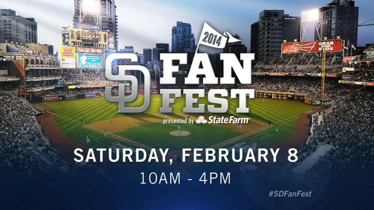 Players, Padres Packs highlight FanFest