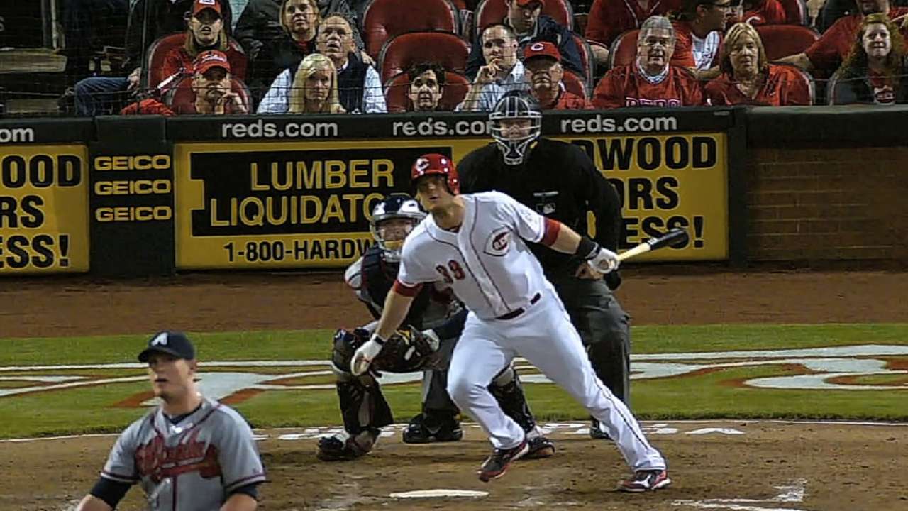 Mesoraco activated; Pena starts vs. Cards