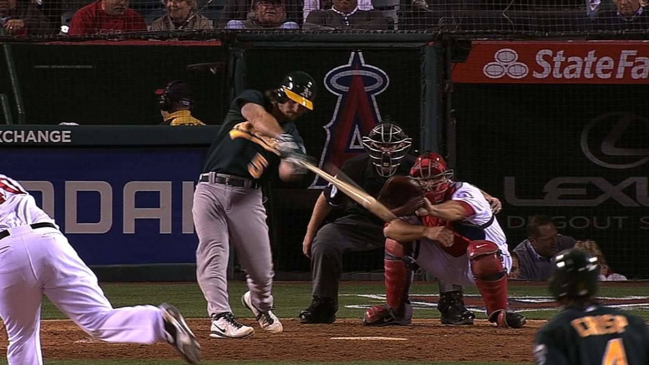 Jaso doesn't want his catching time to take a hit