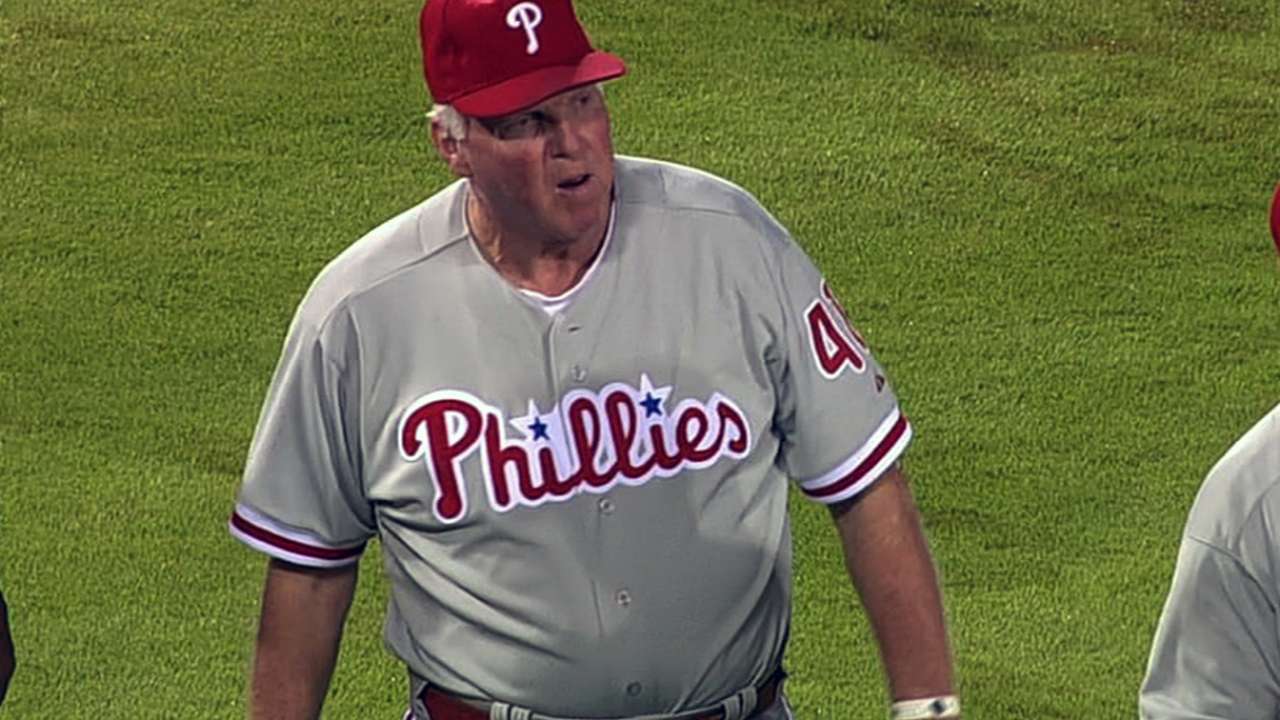 Manuel unable to resist lure of game in return to Philly