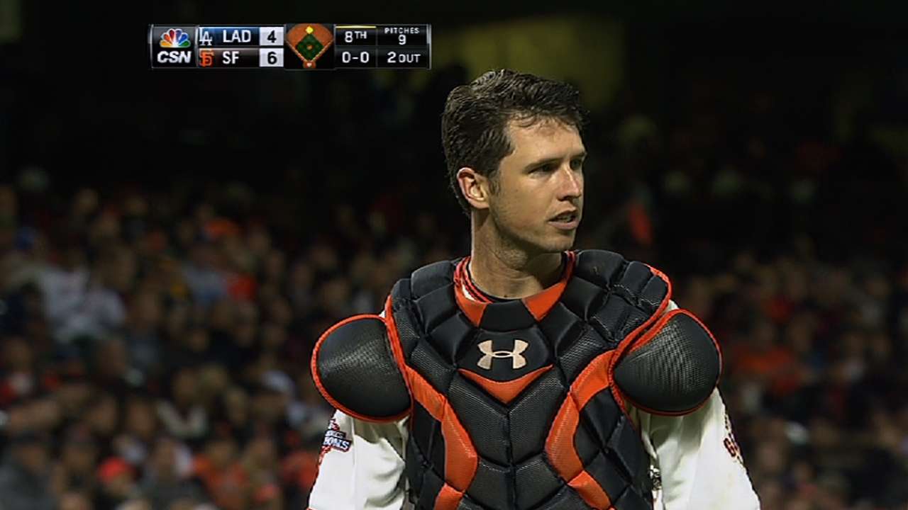 Posey adds bulk with offseason conditioning